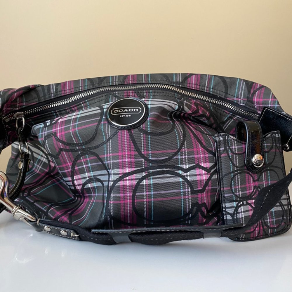 Women's Coach Plaid bag
